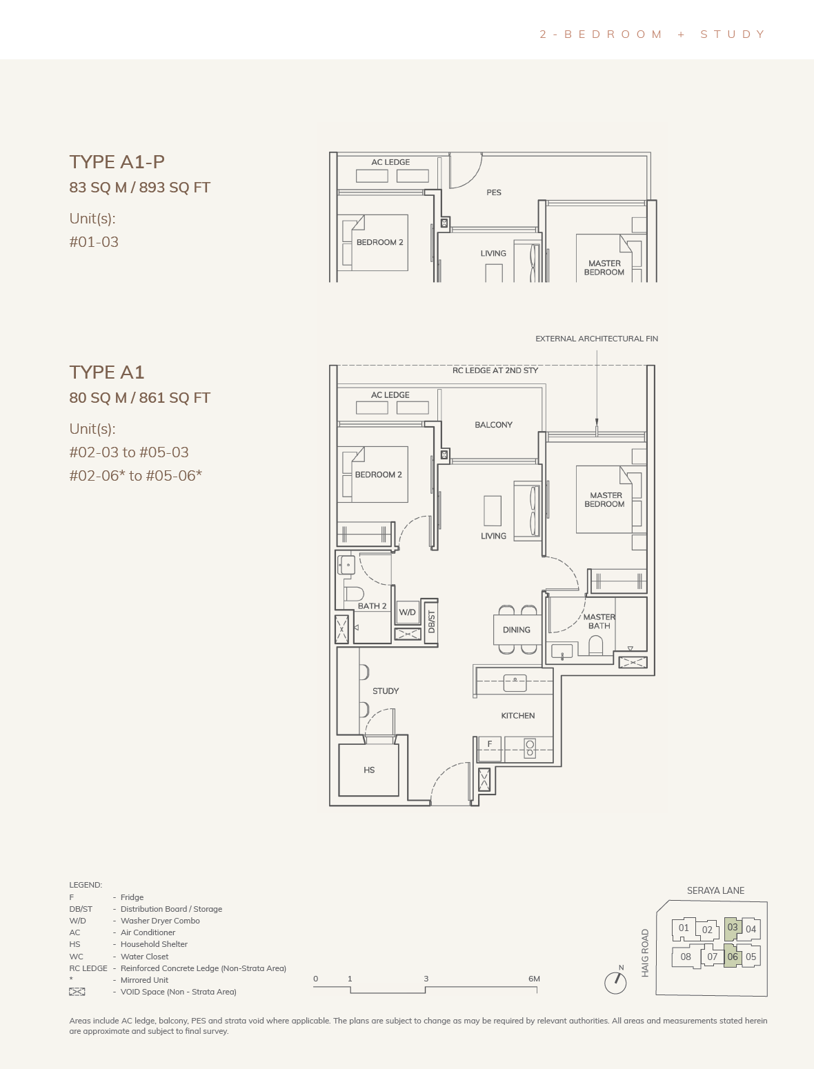 Ardor Residence 1 Bedroom Floor Plan 1