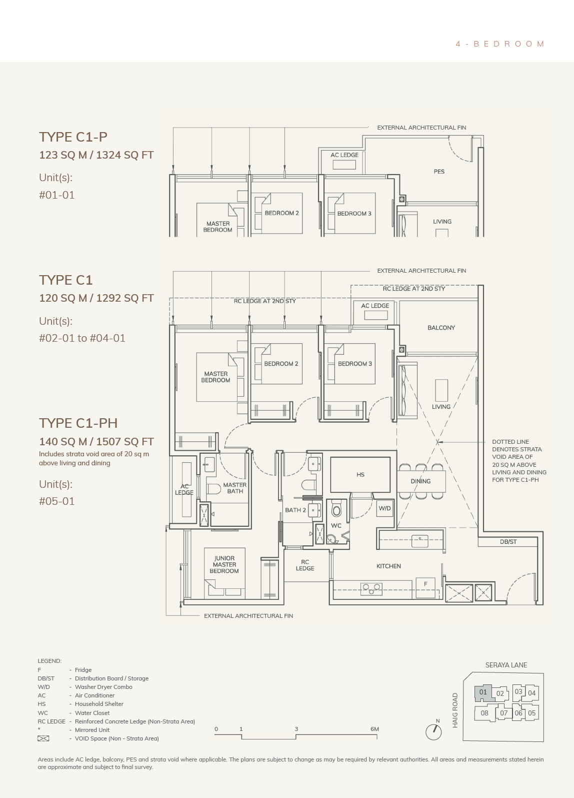 Ardor Residence 1 Bedroom Floor Plan 5